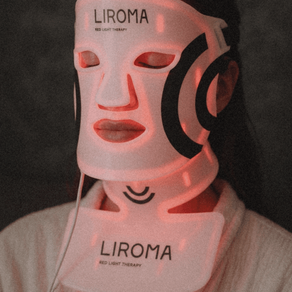 LIROMA LED veido, kaklo ir dekoltė zonos kaukė